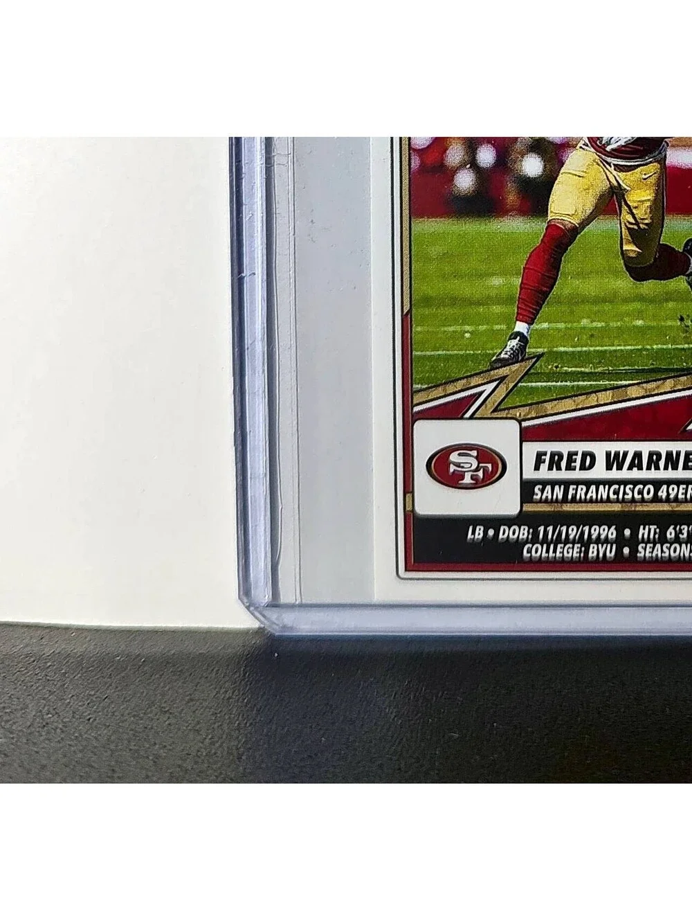 Fred Warner 2025 Panini NFL #528 Sticker San Francisco 49ers